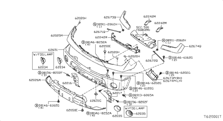 بركوربي سفلي نيسان نيفارا - FPI